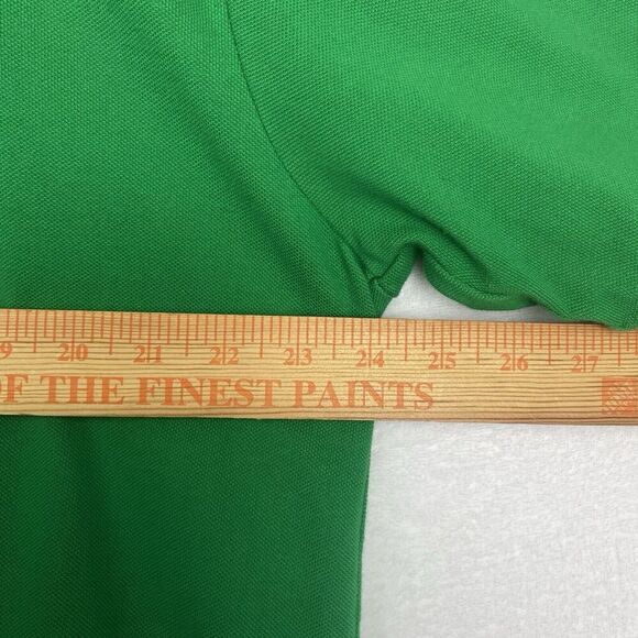 US Polo Assn Polo Shirt Mens XXL 2XL Green Big Logo Short Sleeve Pullover Casual - Picture 9 of 13